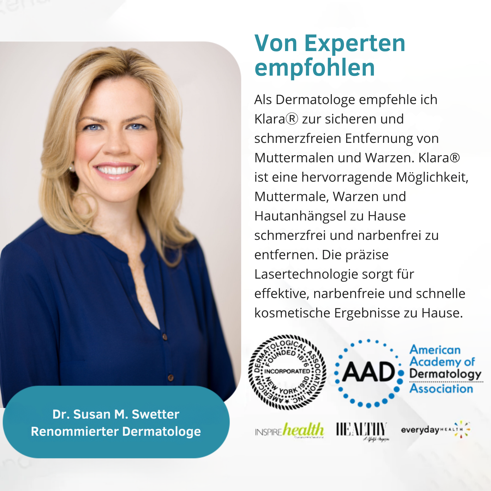 Klara™ Schmerzfreier Laser-Stift — Enthülle jederzeit makellose Haut und Selbstvertrauen