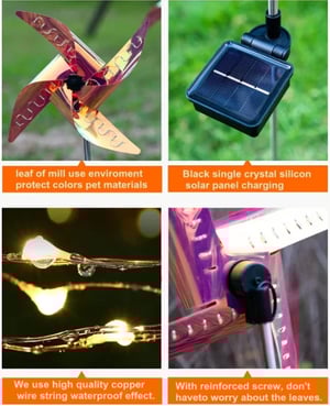 1+1 GRATIS | SpinGlow – Farbenspiel & Bewegung für deinen Garten bei Nacht