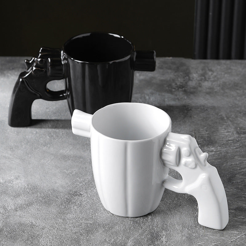 GunMug™ - Kreative Neuheit Kaffeetasse mit Revolvergriff