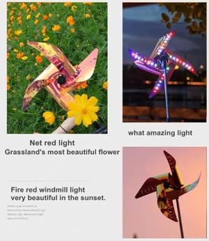 1+1 GRATIS | SpinGlow – Farbenspiel & Bewegung für deinen Garten bei Nacht