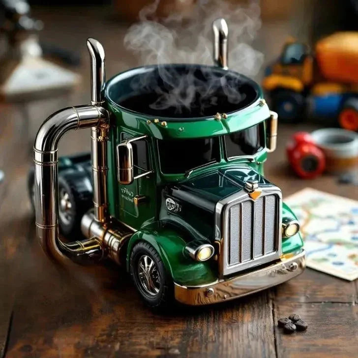 RoadBrew™ - Die unverzichtbare Semi-Truck-Kaffeetasse für Fahrer