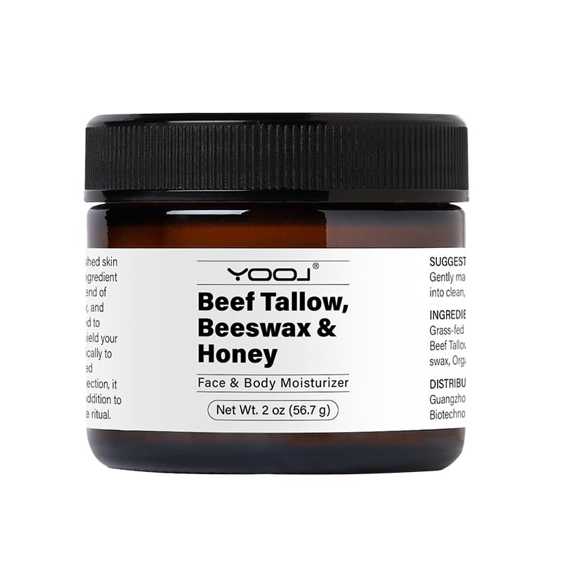 GlowTallow™ - Rinderfett Bienenwachs und Honig Gesichtsfeuchtigkeitsspender - Handgemachter 100% natürlicher Feuchtigkeitsspender