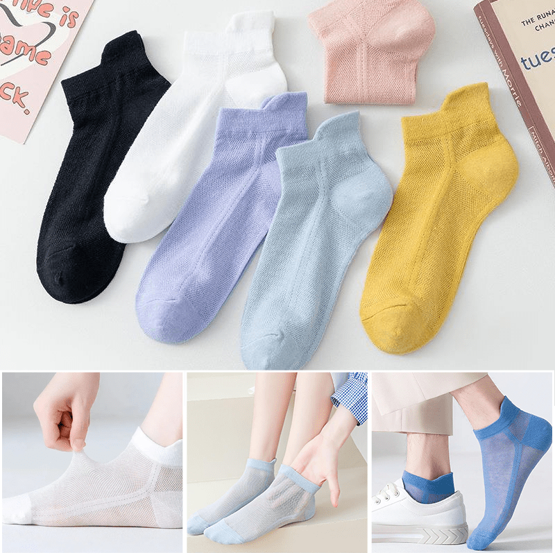 1+1 Gratis | Ultradünne, rutschfeste Einlegesocken™ - Atmungsaktives und schweißableitendes Design!