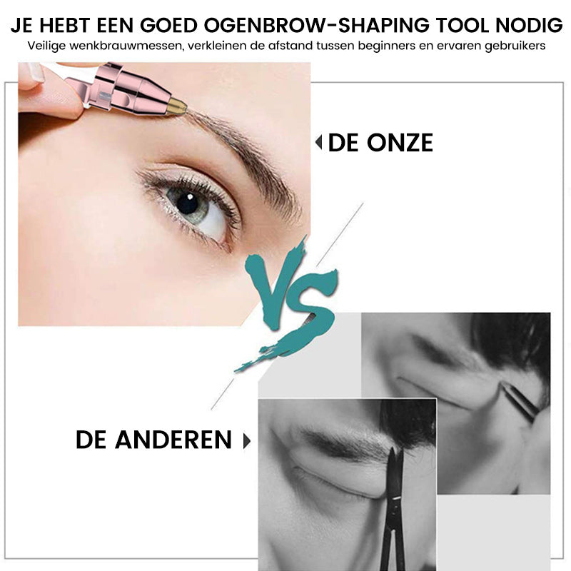 2-in-1 Elektrischer Augenbrauentrimmer
