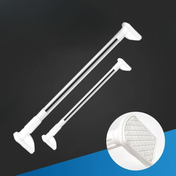 Teleskop-Stange ohne Bohren | Verstellbar & Rostfrei | Für Bad, Küche & Kleiderschrank