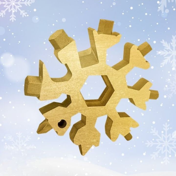 1+1 Gratis | Schneeflocke 18-in-1 MultiTool (2 Stücke)