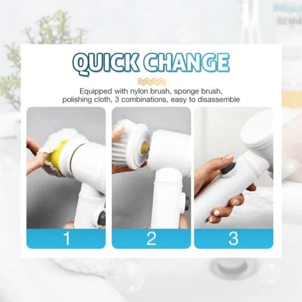 PowerScrubPro™ — Clevere Sauberkeit für mehr Freizeit