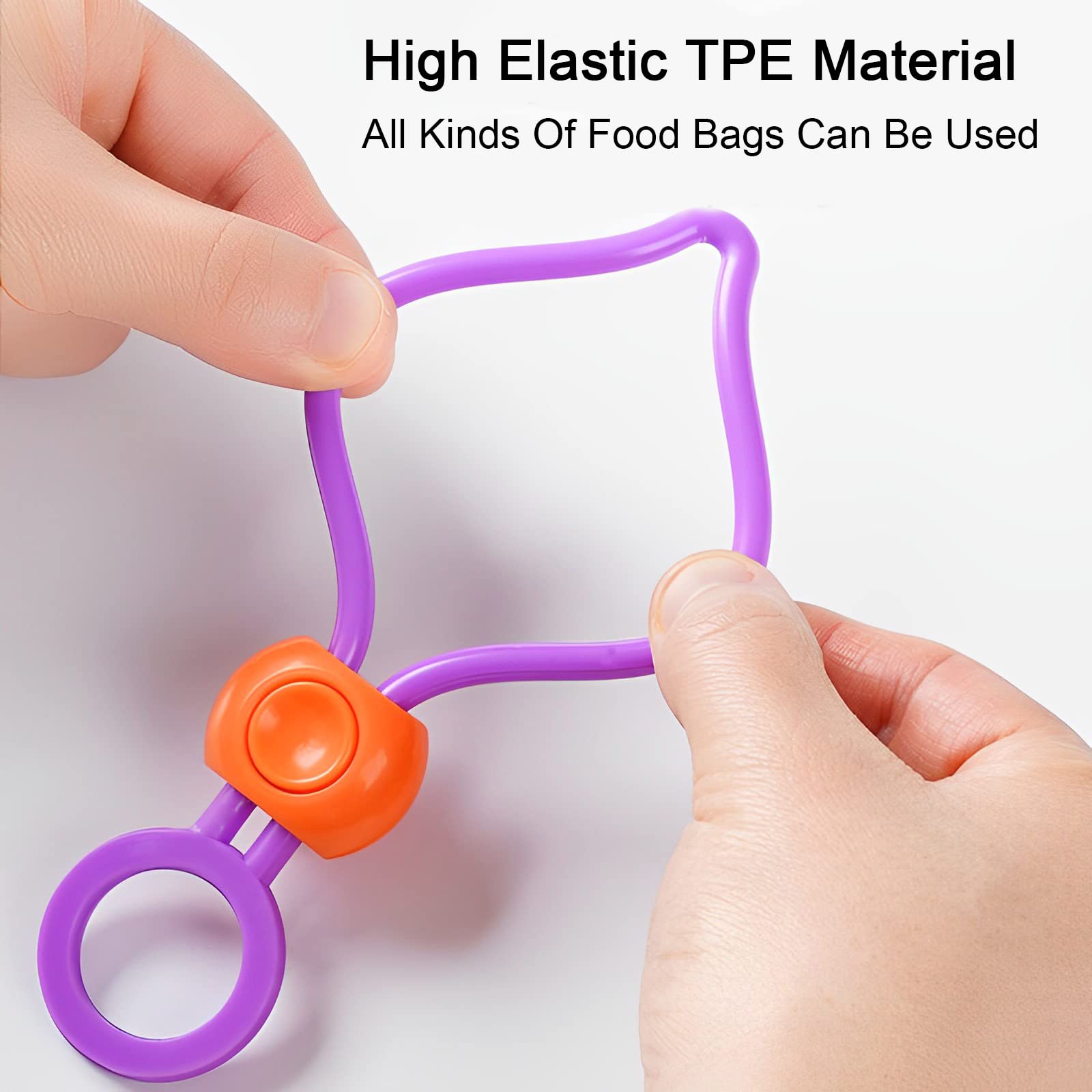 Mehrzweck-Verschlussclip – elastisches TPE | 5+5 GRATIS