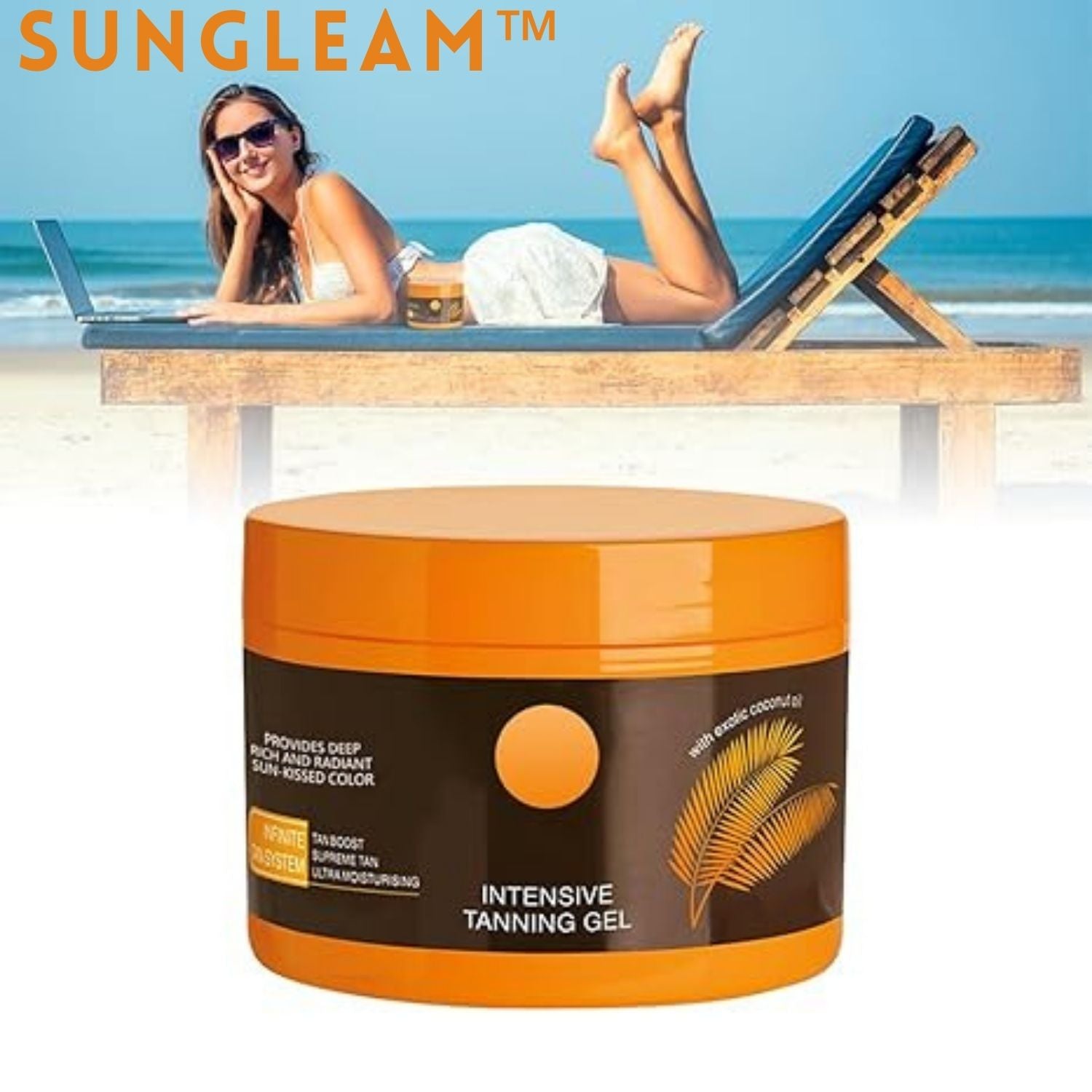 1+1 Gratis | SunGleam™ - Luxus-Intensiv-Bräunungsgel