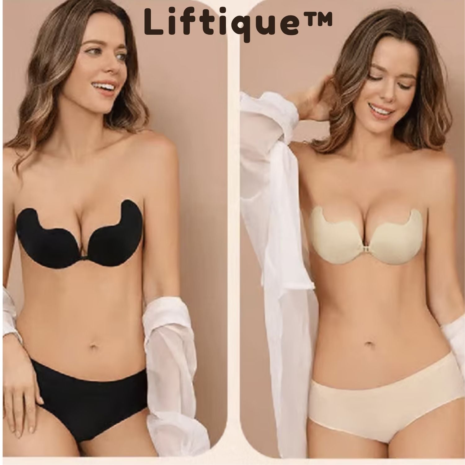 1+1 Gratis | Liftique™ Selbstklebender Push-up-BH