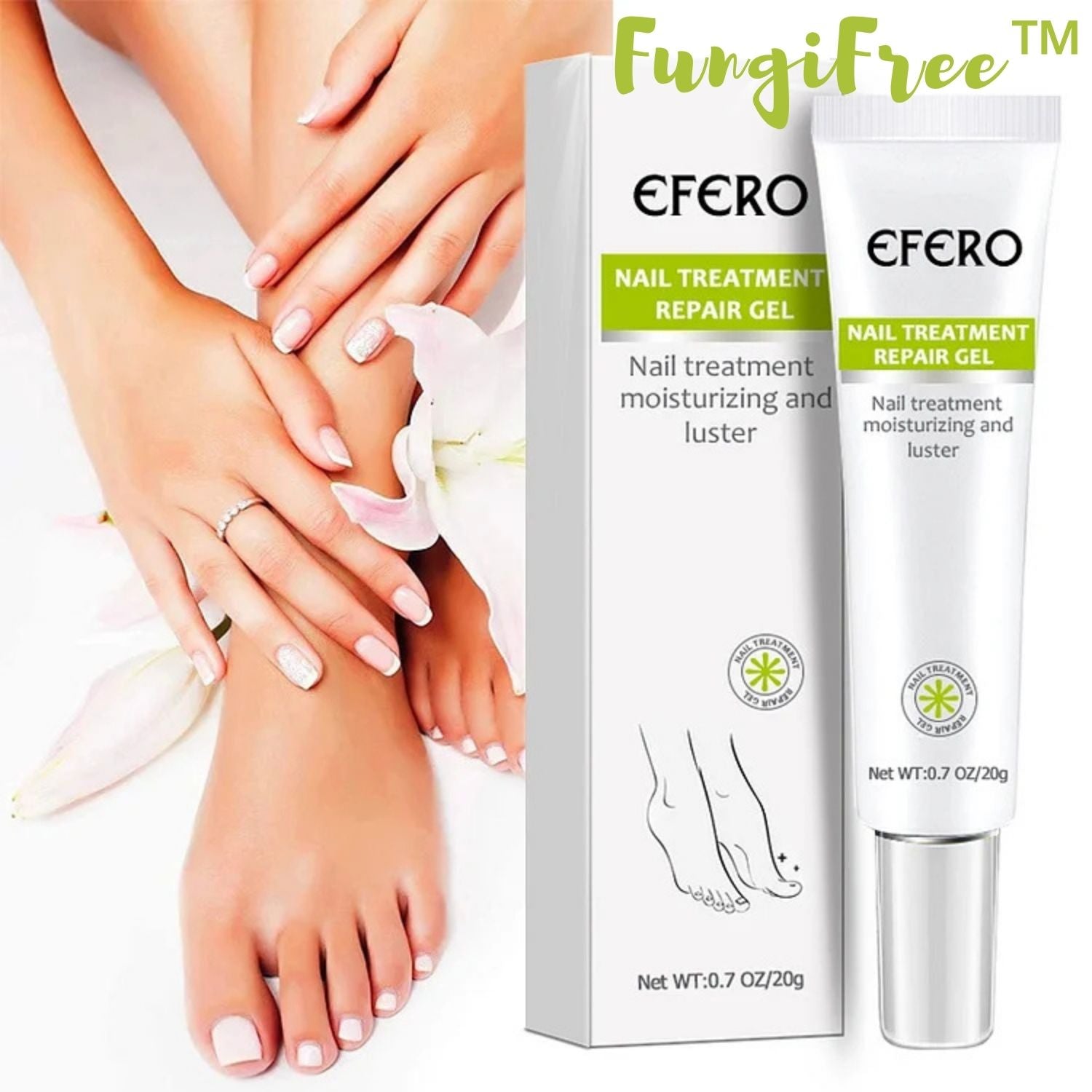 1+1 Gratis | FungiFree™ Wirksame, schmerzfreie Behandlung bei hartnäckigem Nagelpilz