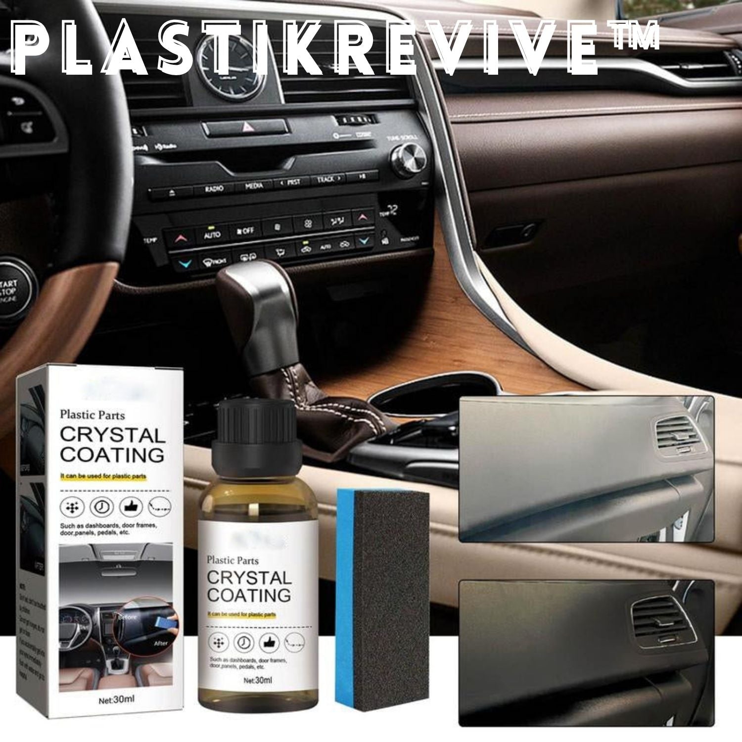 2+1 GRATIS | PlastikRevive™ Verleihe deinem Auto einen frischen neuen Look!