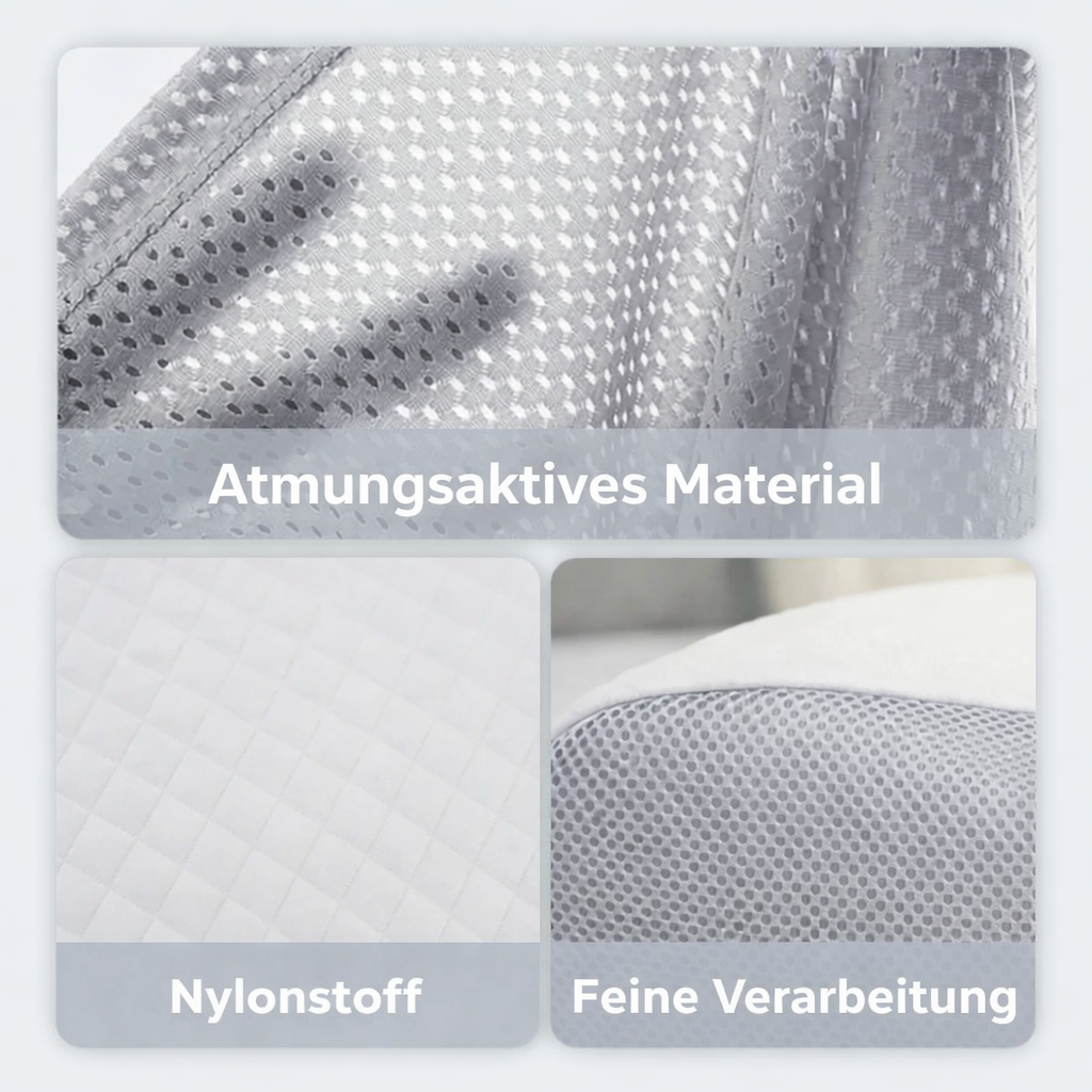 Anti-Schnarch-Kissen | Ergonomisches Memory-Foam | Bessere Atmung | BreatheRest