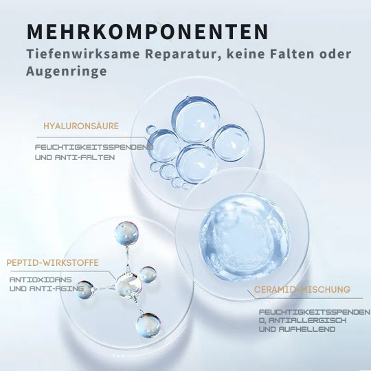 Augencreme Anti Aging | Feuchtigkeitsspendend | Gegen Falten & Augenringe