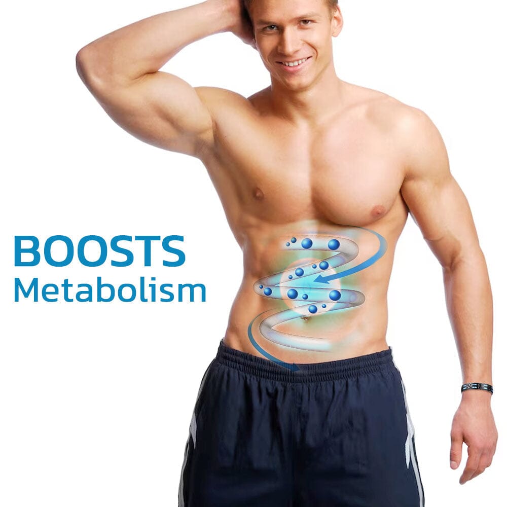 CarbonArmband™ Blauer Kohlenstoff TitanArmband