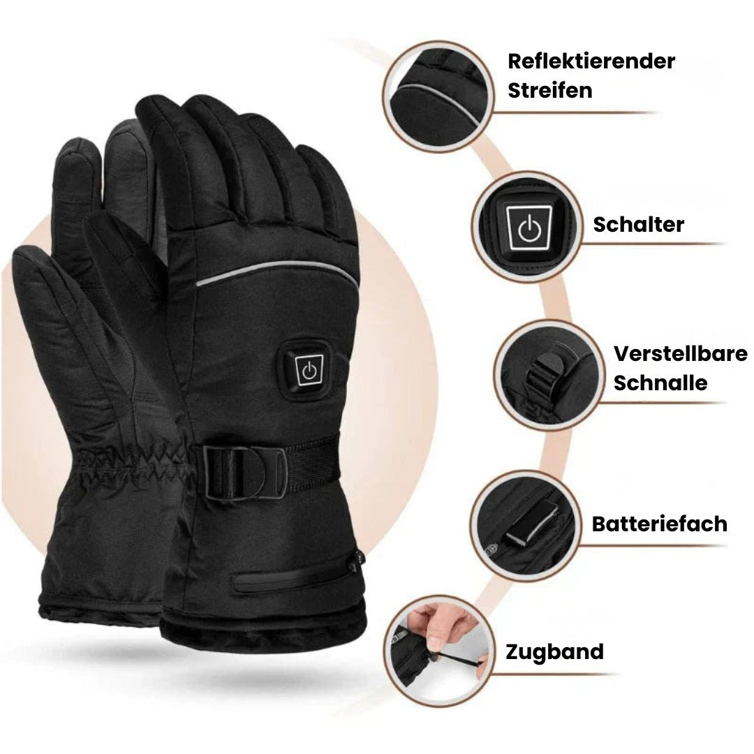 Beheizbare Handschuhe für Winter | Handschuhe mit Heizung | HeatKraft