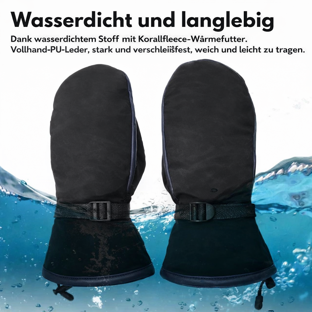 Beheizte Handschuhe | Doppelseitige Wärme | Wasserdicht | USB-aufladbar