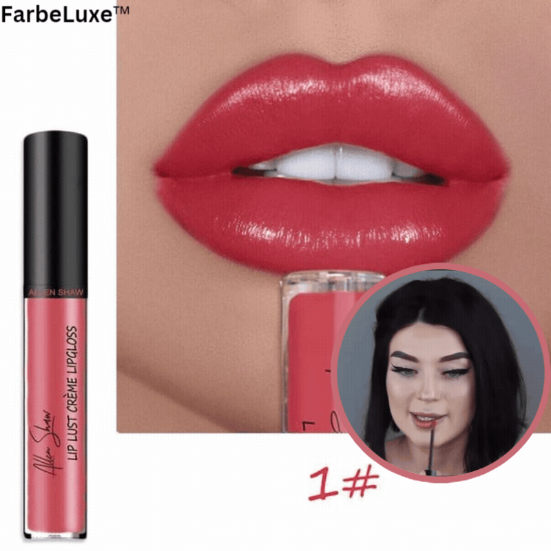 FarbeLuxe™ 12 Farben Creme Textur Lippenstift