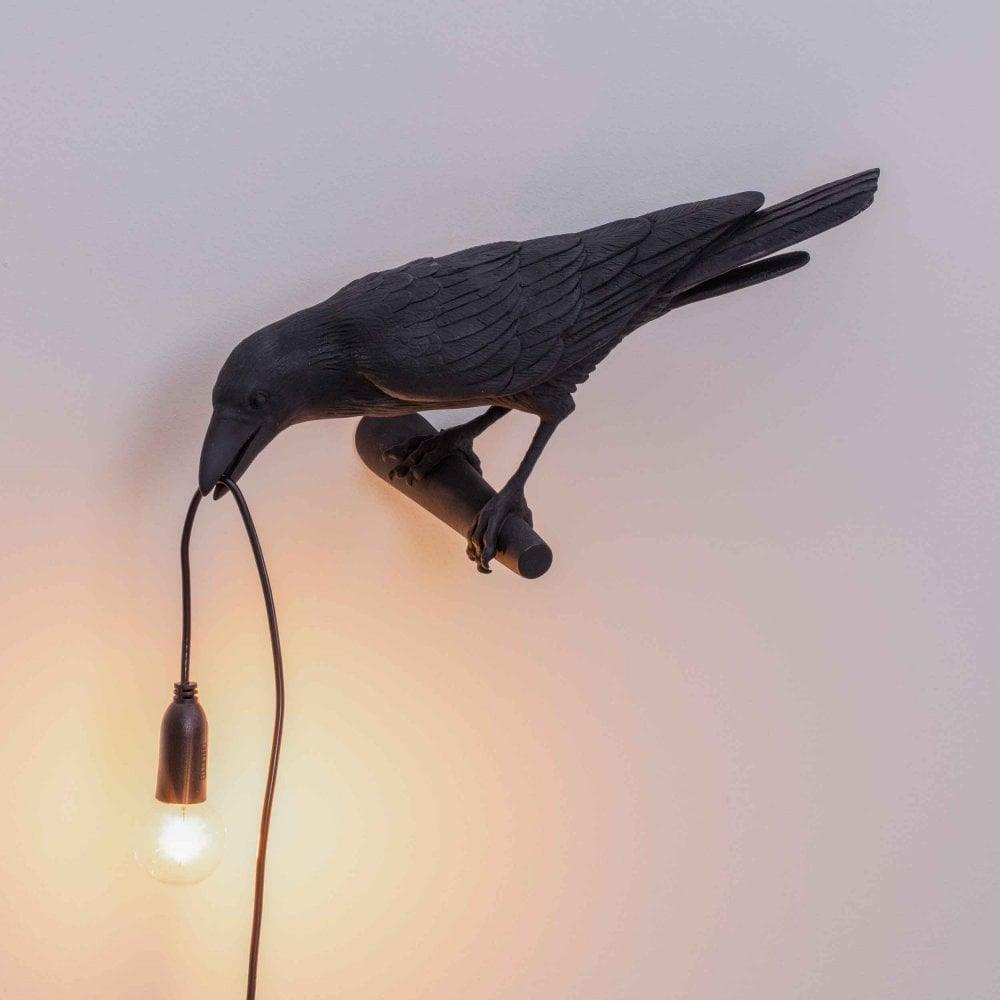 RavenGlow™ - Vogel Wandlampe