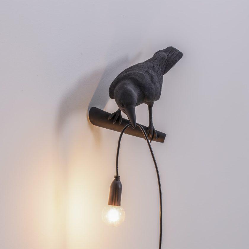 RavenGlow™ - Vogel Wandlampe