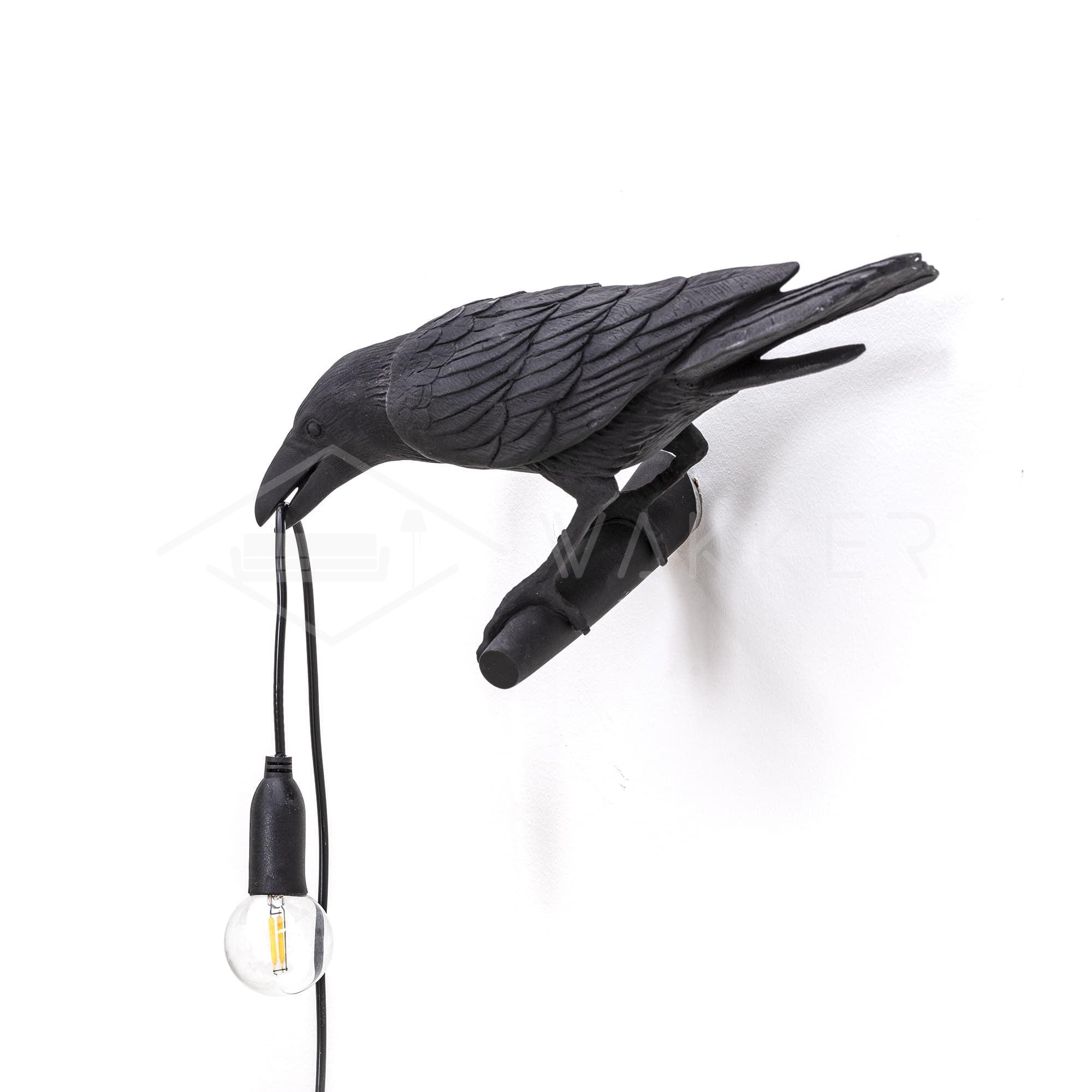 RavenGlow™ - Vogel Wandlampe