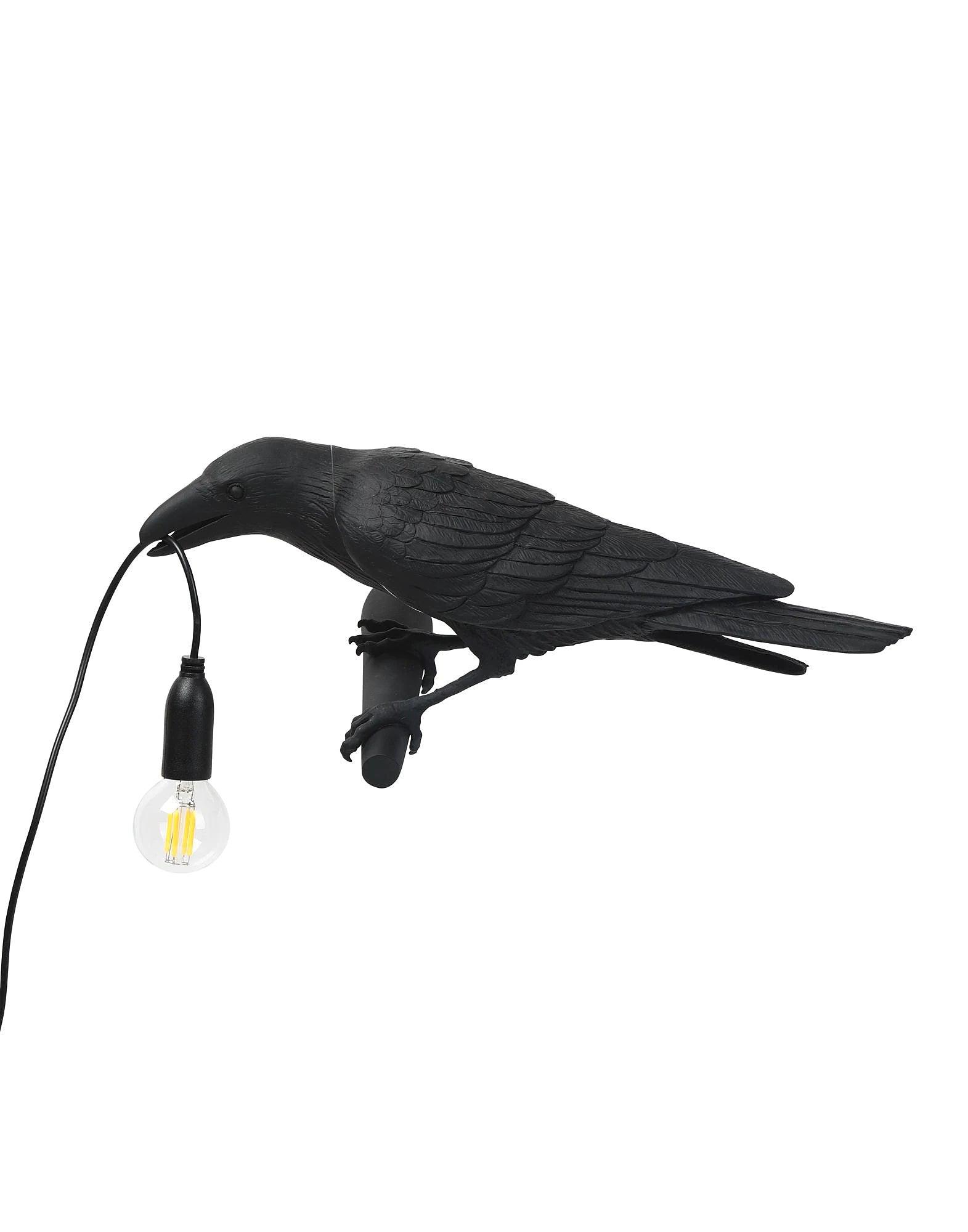 RavenGlow™ - Vogel Wandlampe