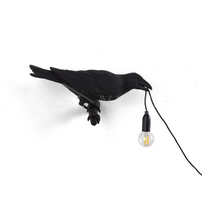 RavenGlow™ - Vogel Wandlampe