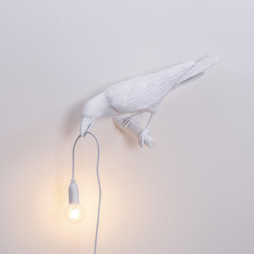 RavenGlow™ - Vogel Wandlampe