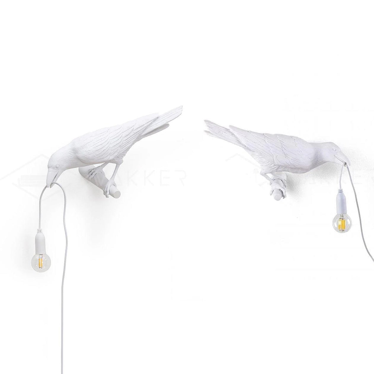 RavenGlow™ - Vogel Wandlampe