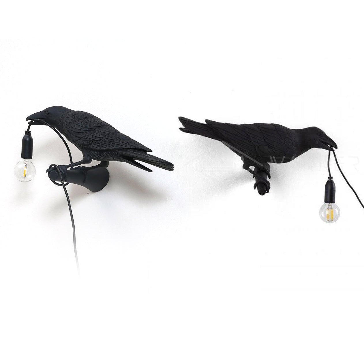 RavenGlow™ - Vogel Wandlampe