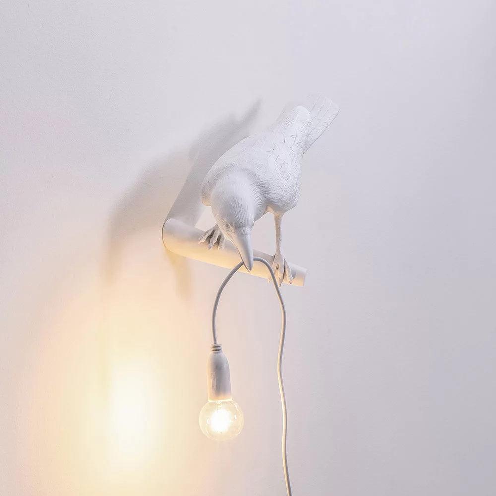 RavenGlow™ - Vogel Wandlampe