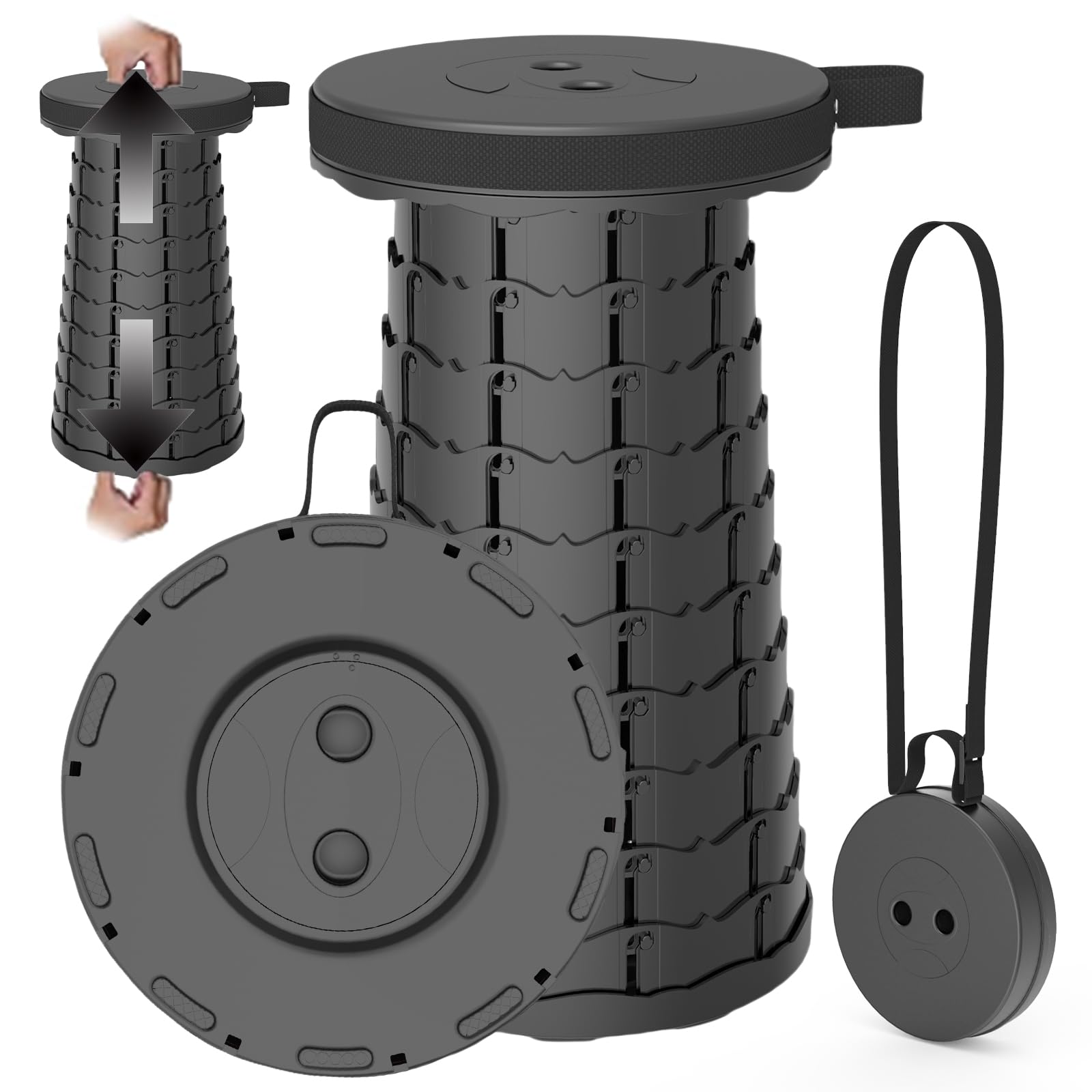 Regenbogen-Teleskophocker