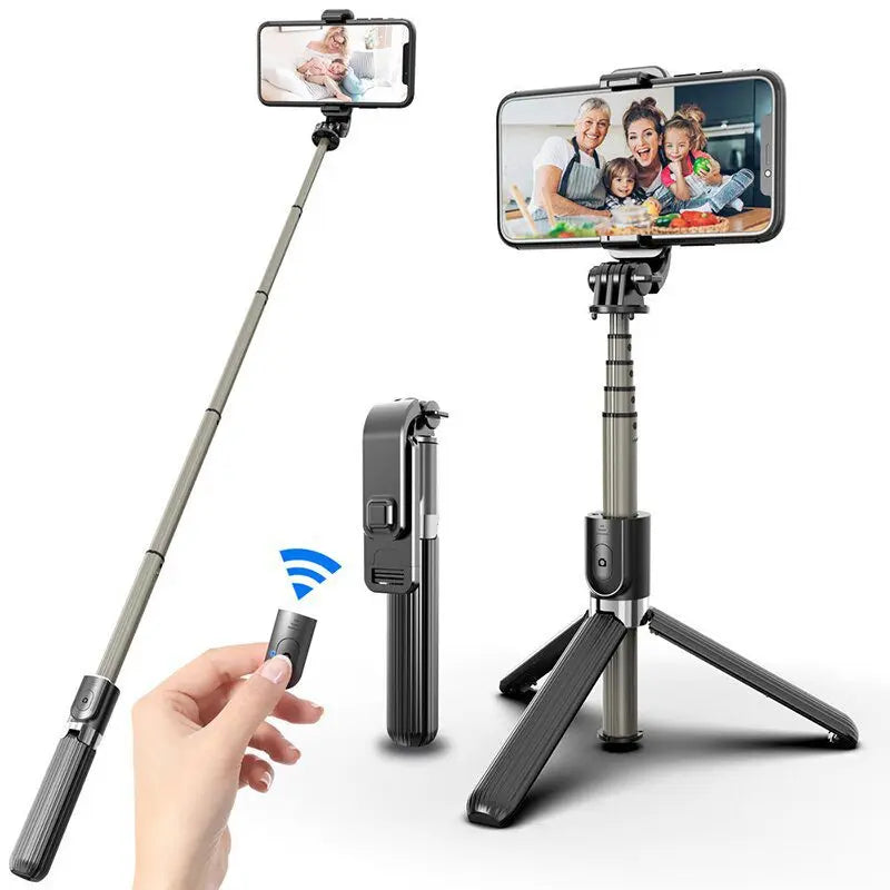 Bluetooth Selfie-Stick mit Stativfunktion