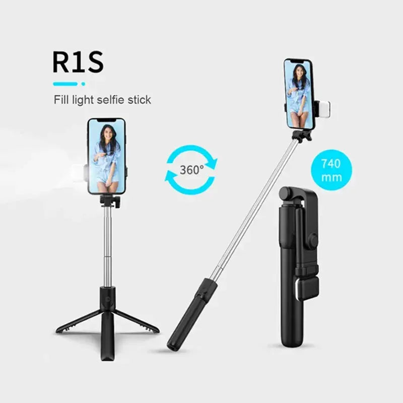 Bluetooth Selfie-Stick mit Stativfunktion