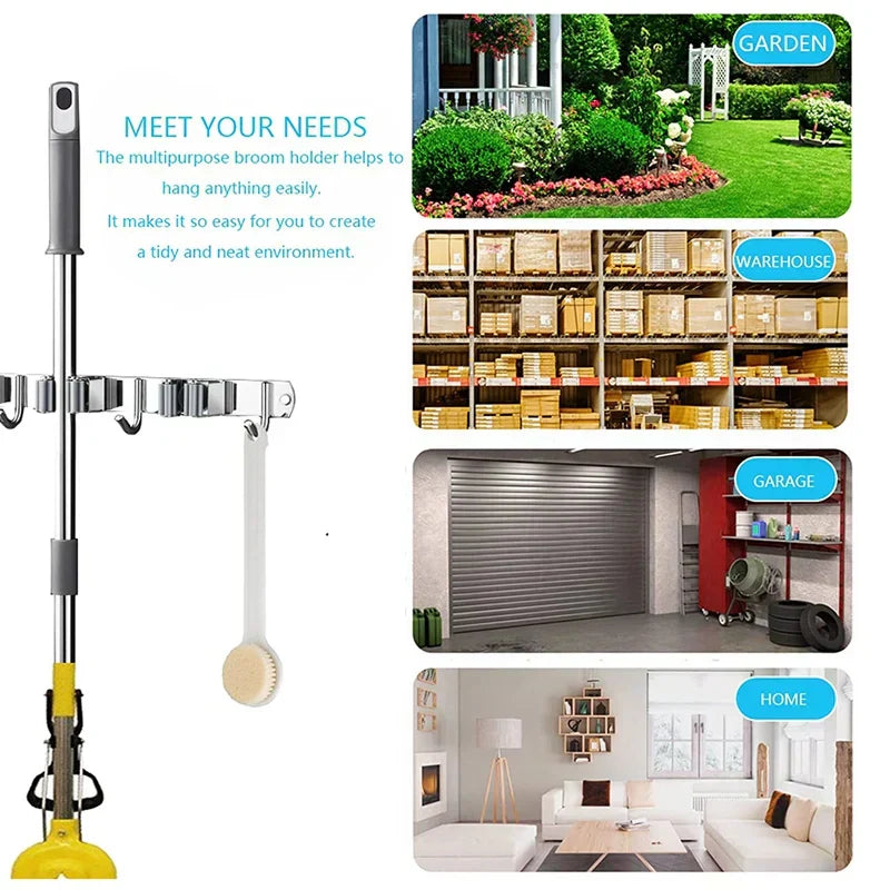MopHolder™ - Besenhaken Aus Edelstahl(50% RABATT)
