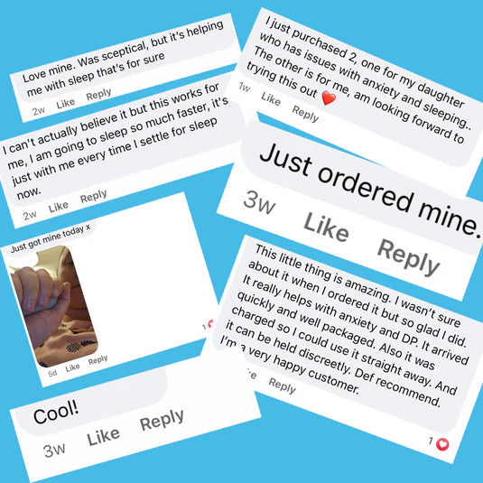 Calmfy™ Mikro-Strom Chill Pod — Stress schnell abbauen für tiefen Schlaf und klare Konzentration