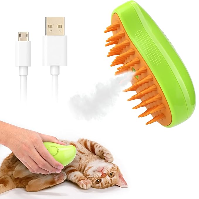 SteamBrush™ - Avocado-förmige Katzenpflegebürste (50% RABATT)