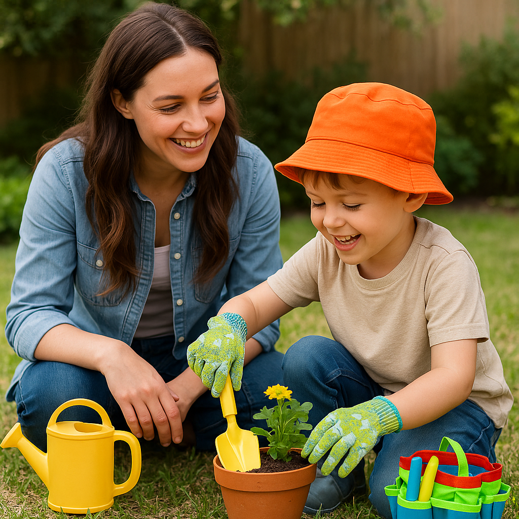 Growlet™ - Sicheres Kinder-Gartenwerkzeug-Set