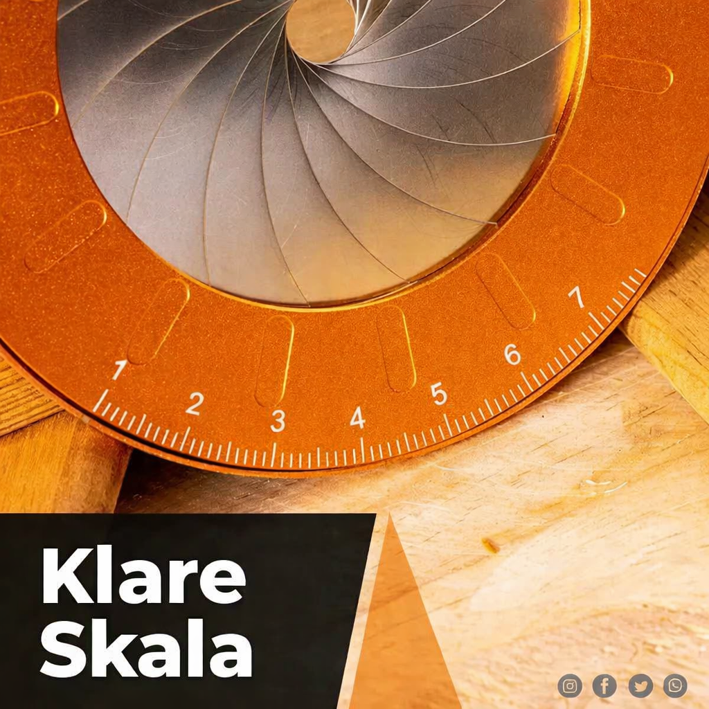 Kreis-Zeichenwerkzeug | Verstellbarer Zirkel & Rundlineal | Präzise Kreise bis 12,5 cm | PrecisionPro