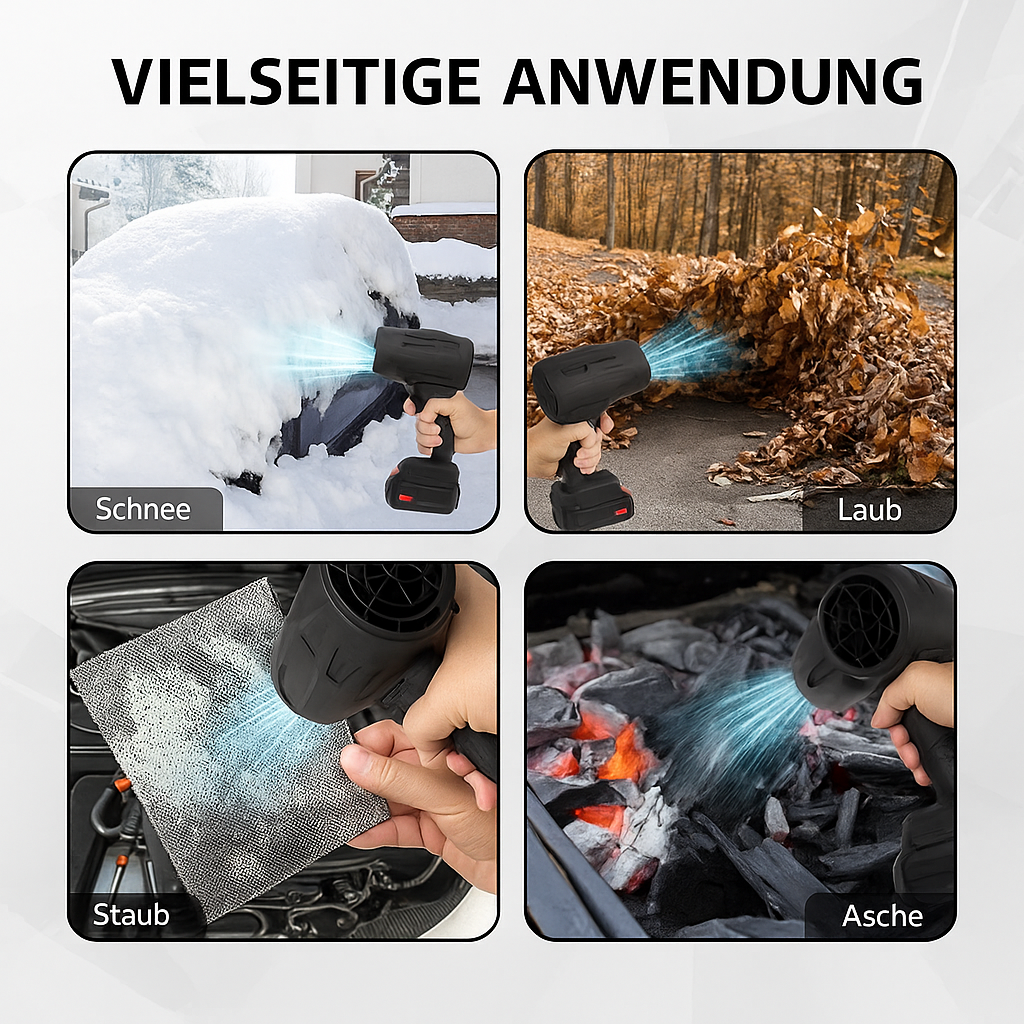 Aeroquix™ | Reinigt jede Oberfläche in Sekundenschnelle und ohne Anstrengung