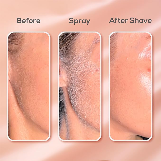 1+1 Gratis | GlowSleek™ Spray zur Haarentfernung im Gesicht