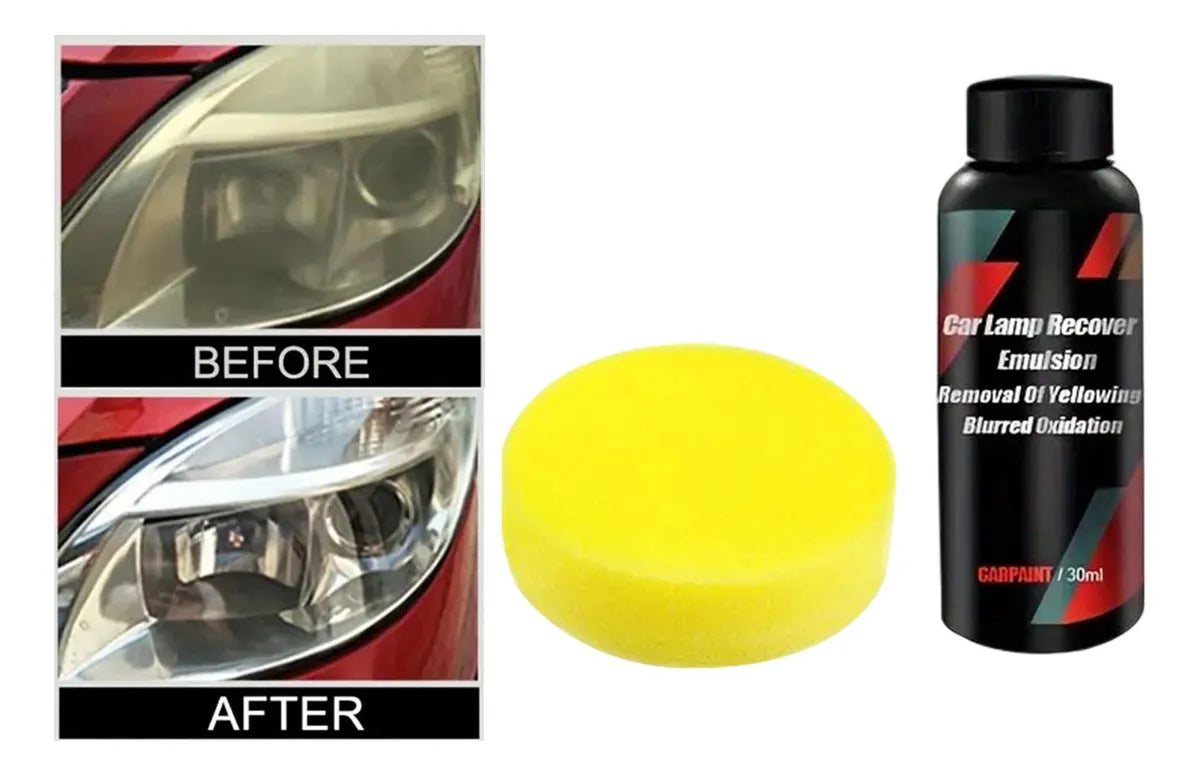 1+1 GRATIS | ClearView™ Scheinwerfer-Reparaturflüssigkeit — Sehen Sie klar, fahren Sie jede Nacht sicher