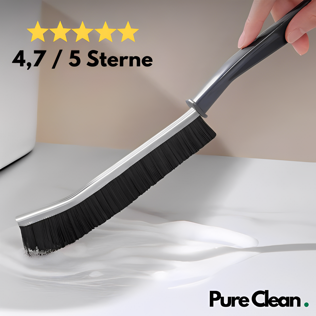 1+1 GRATIS | Pure Clean™ Bürste - Beseitigen Sie hartnäckigen Schmutz mühelos