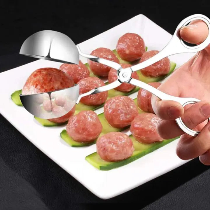 ChefBällchen | Edelstahl-Fleischbällchenformer | + 1 Kleine Gratis