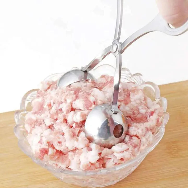 ChefBällchen | Edelstahl-Fleischbällchenformer | + 1 Kleine Gratis