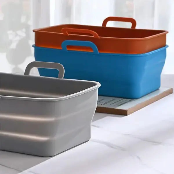 Faltbare Foodgrade Silikon-Backform für die Fritteuse