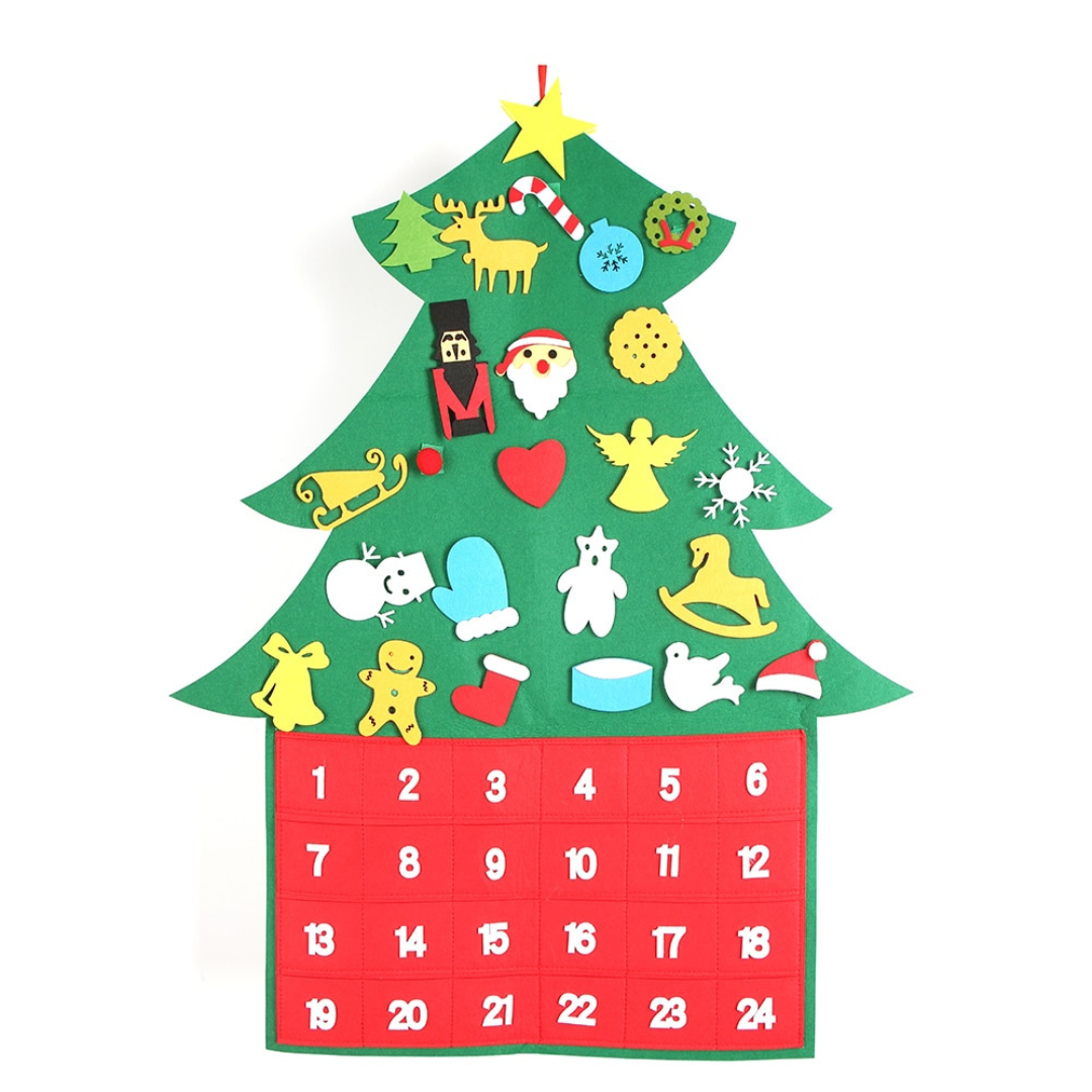 FeltTree™- Filz-Weihnachtsbaum für Kinder