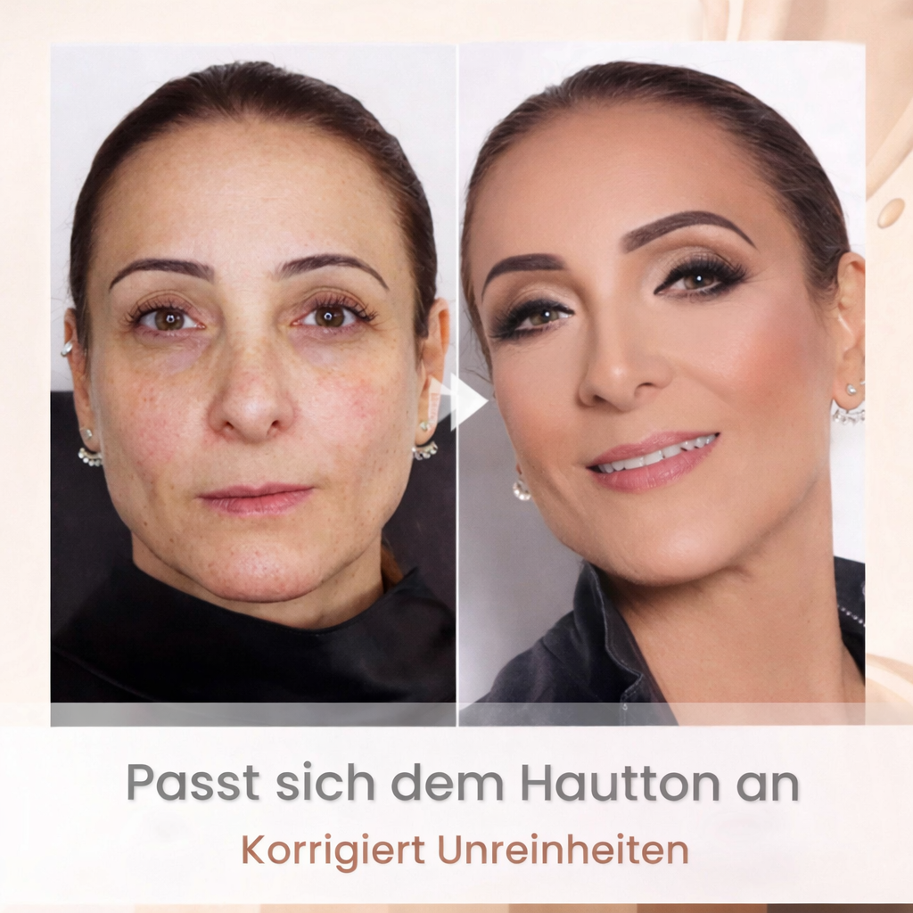 Foundation Farbwechsel | Passt sich dem Hautton an | Natürlicher Teint | AgelessGlow