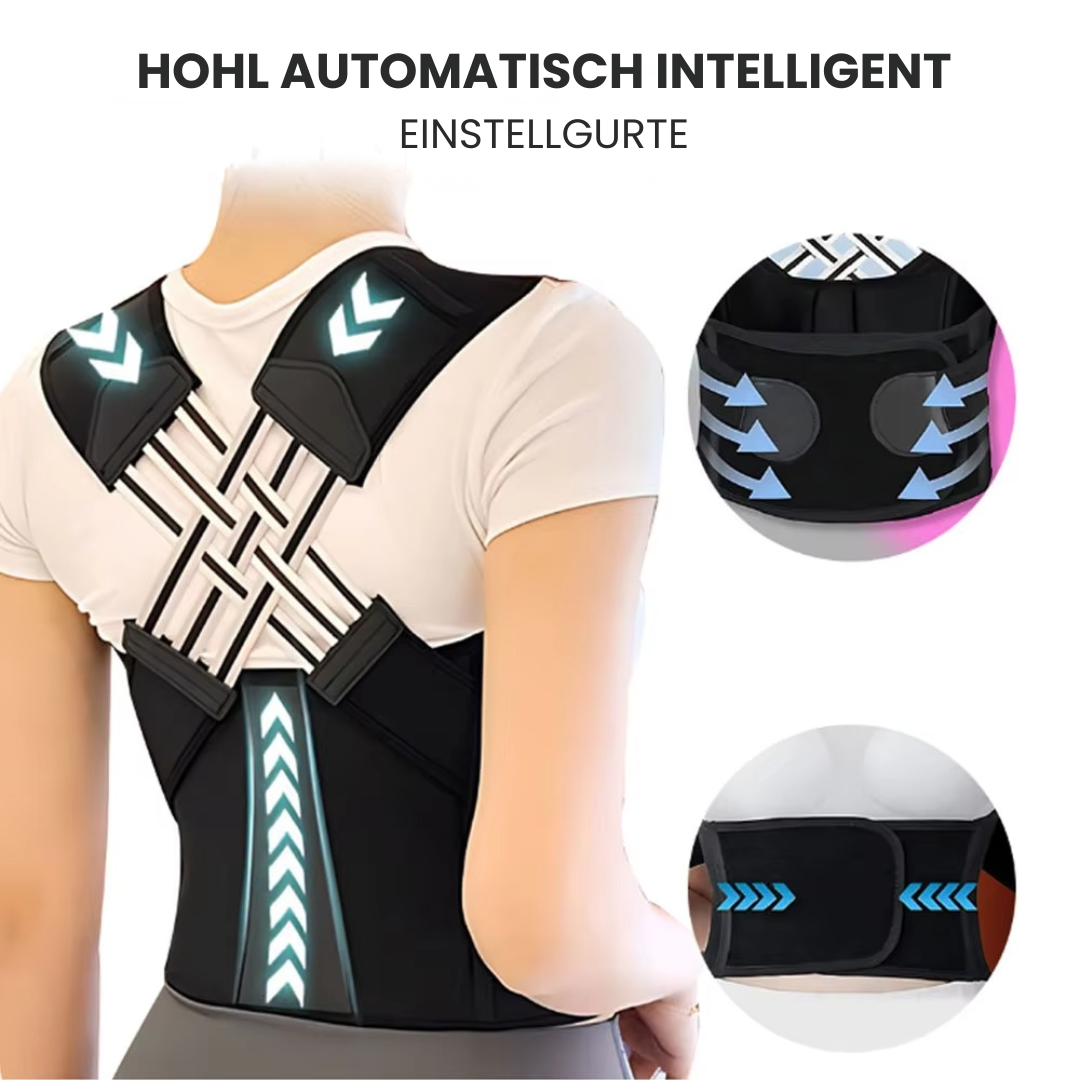 PostureFit™ | Verstellbarer Rückenstützgürtel für die Ausrichtung von Taille und Wirbelsäule