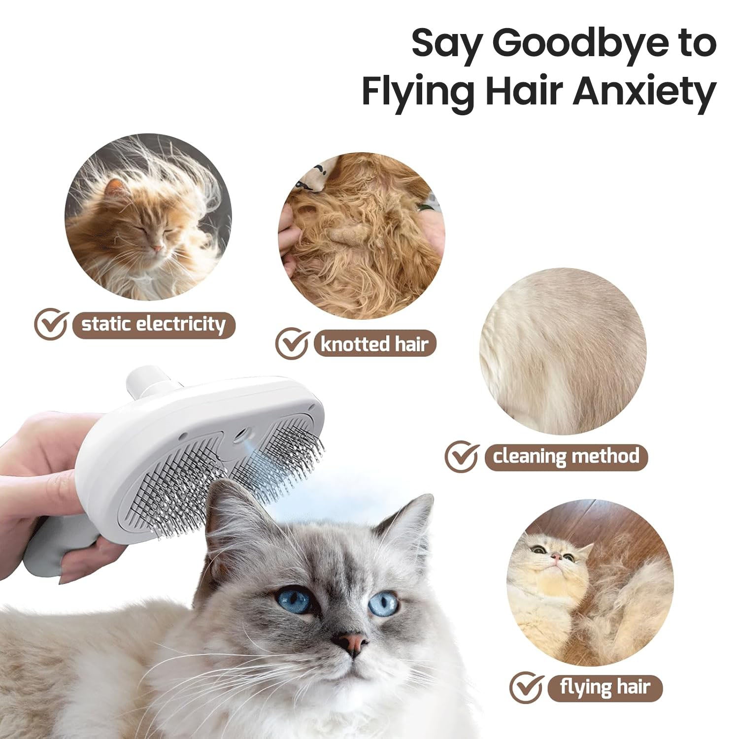 PawFur™ - Haustier-Pflegebürste